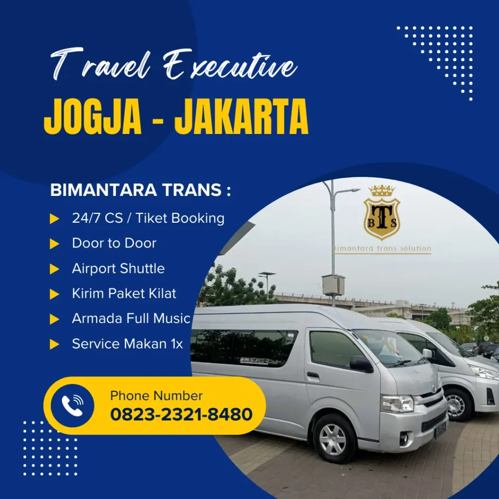 travel jogja jakarta bimantara trans