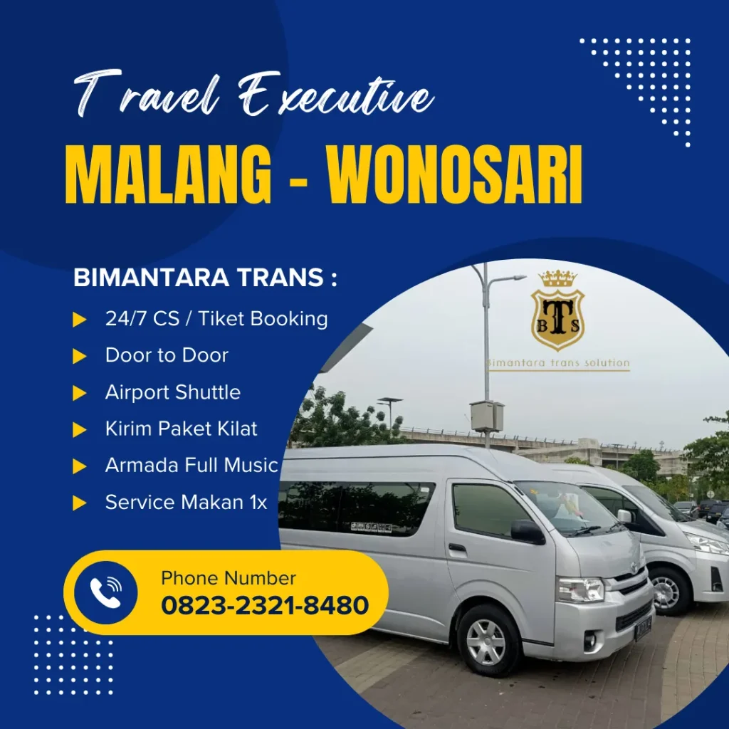 travel malang wonosari bimantara trans