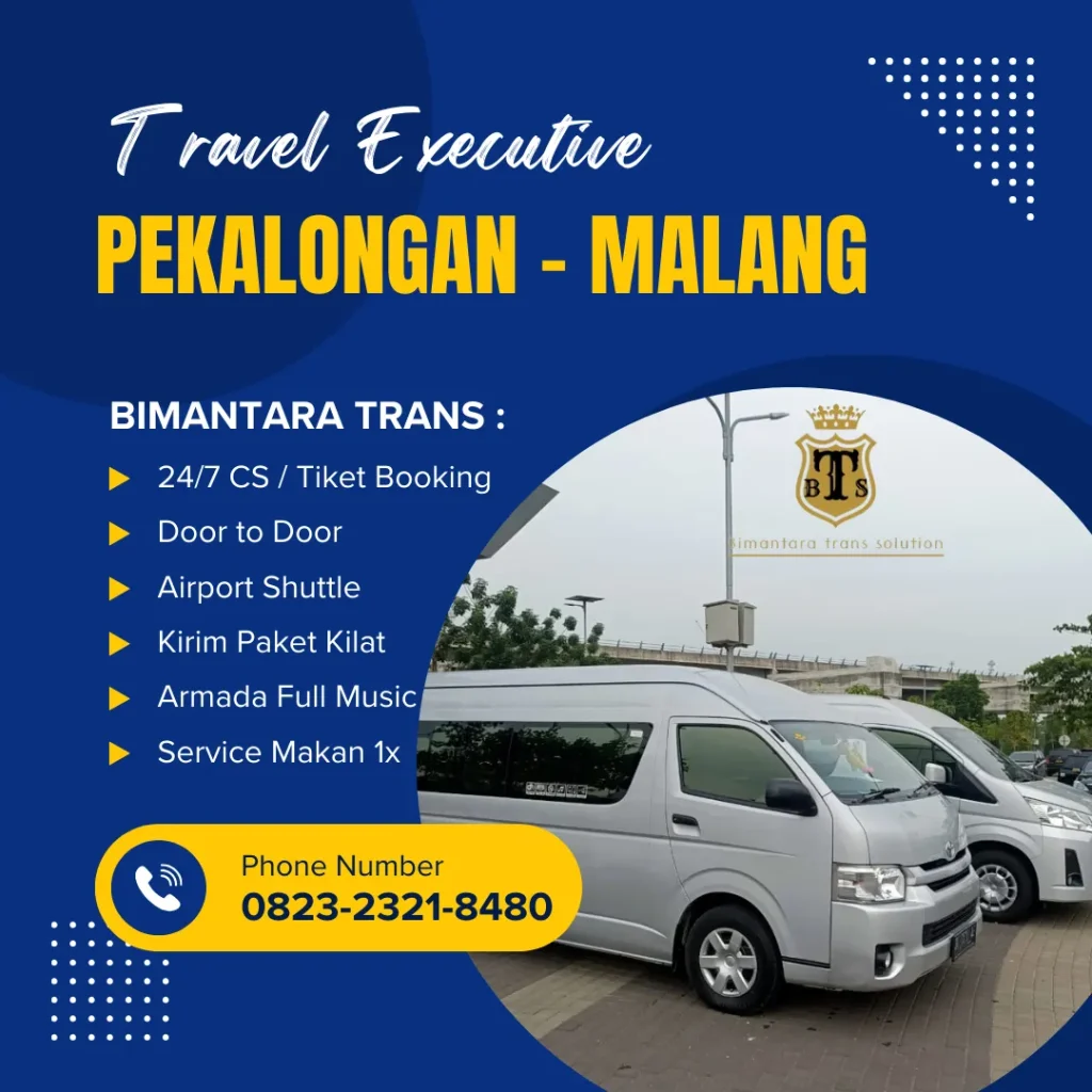 travel pekalongan malang bimantara trans