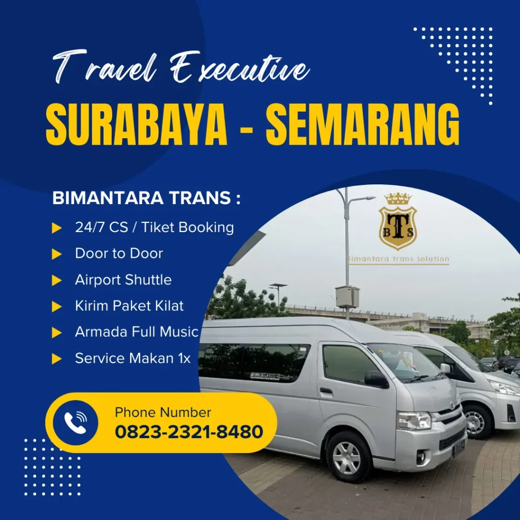 travel surabaya semarang bimantara trans