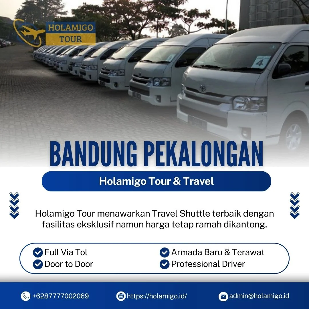 Travel Shuttle Bandung Pekalongan Holamigo Tour