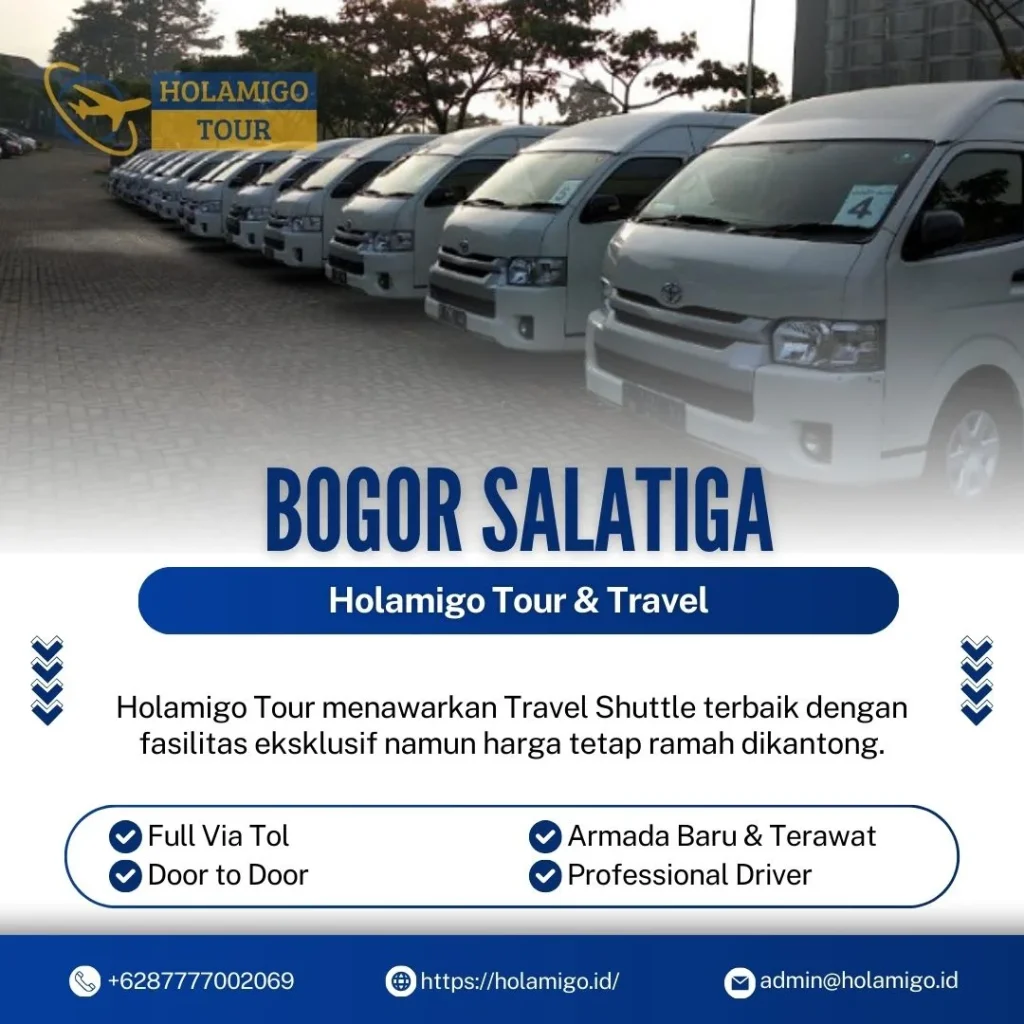 Travel Shuttle Bogor Salatiga Holamigo Tour