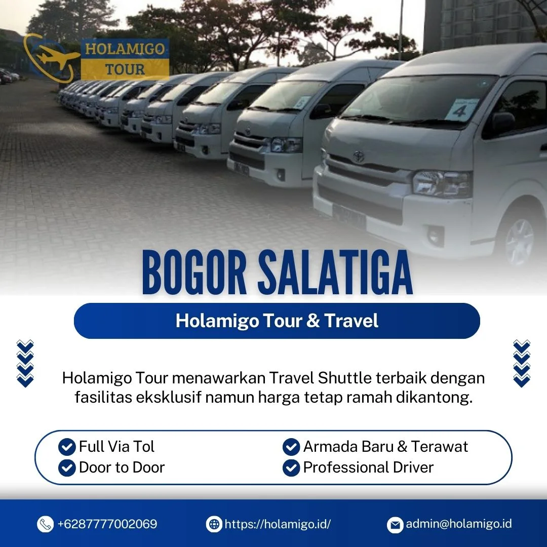 Travel Shuttle Bogor Salatiga Holamigo Tour