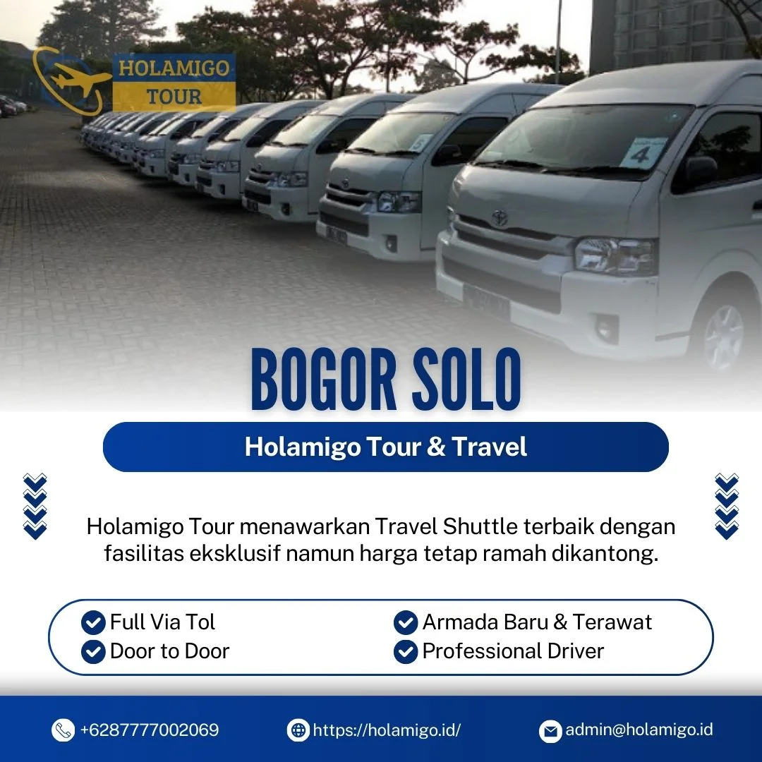 Travel Shuttle Bogor Solo Holamigo Tour