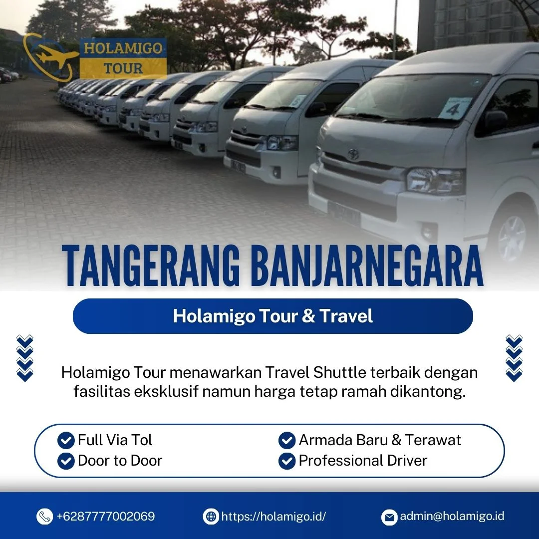 Travel Shuttle Tangerang Banjarnegara Holamigo Tour