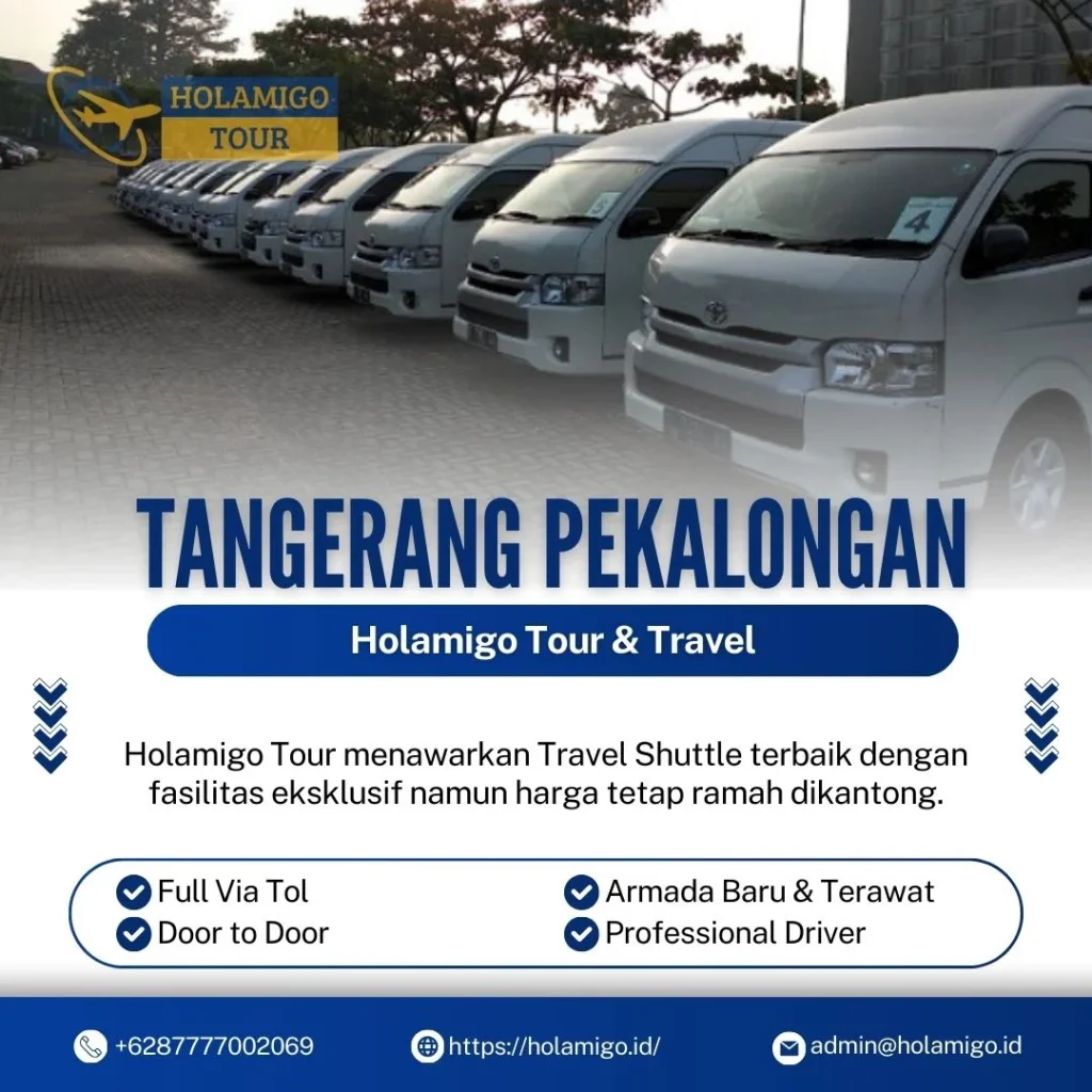 Travel Shuttle Tangerang Pekalongan Holamigo Tour