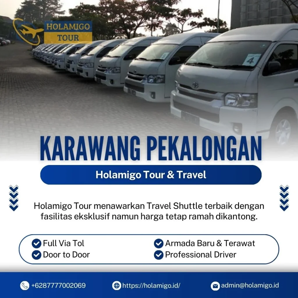 Travel Shuttle Karawang Pekalongan Holamigo Tour