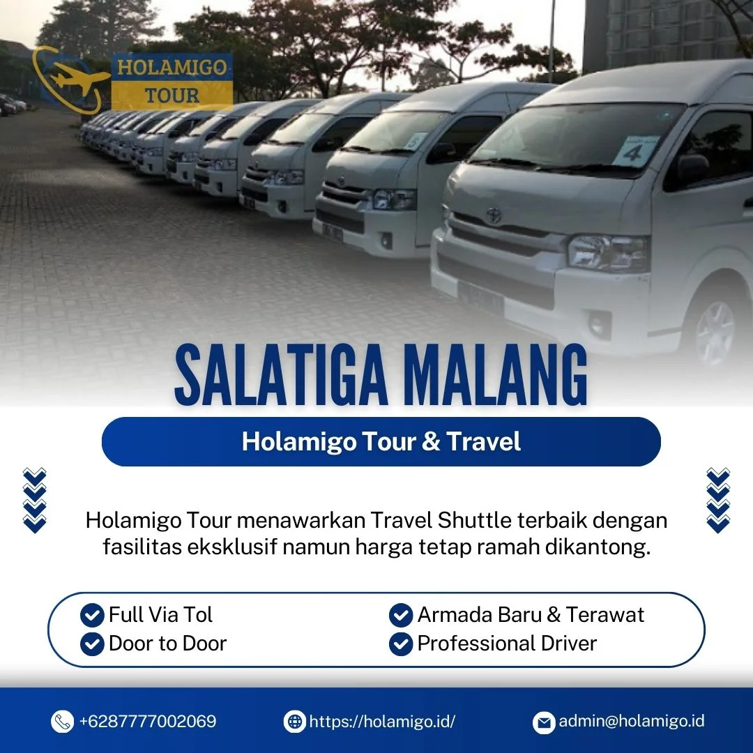 Travel Shuttle Salatiga Malang Holamigo Tour