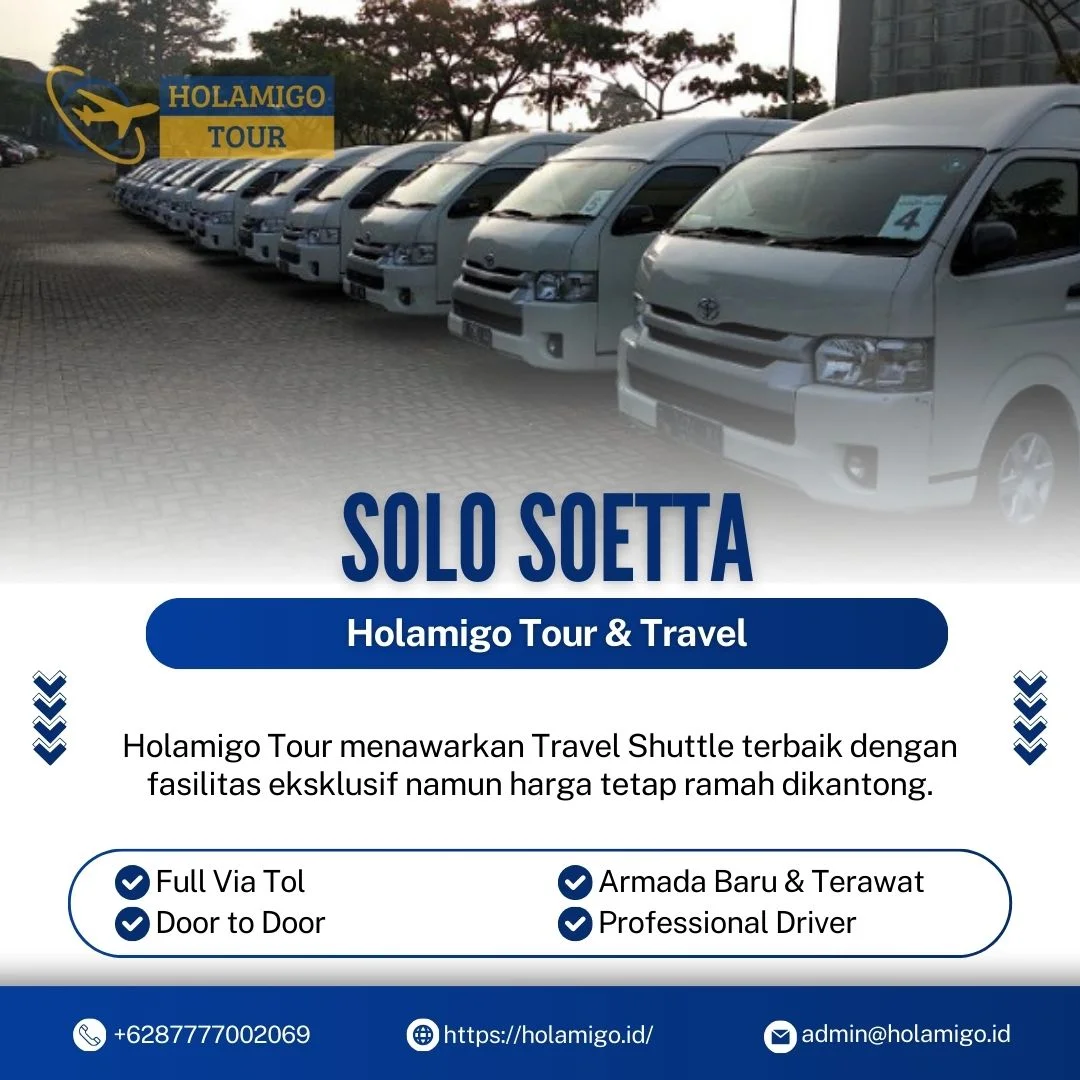 Travel Shuttle Solo Soetta Holamigo Tour